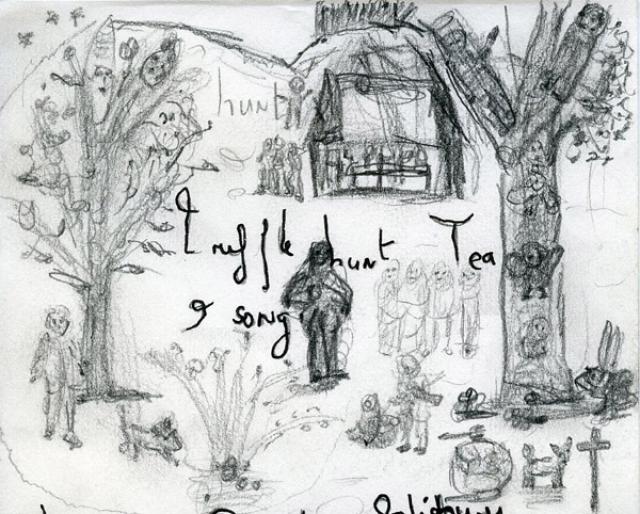 drawing from truffle hunting season